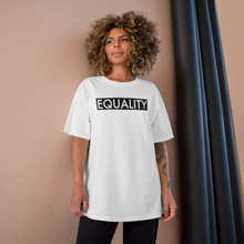 Load image into Gallery viewer, Rainbow Reflective Equality Box Logo Shirt
