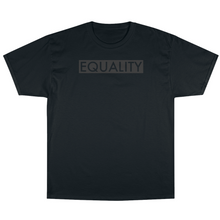 Load image into Gallery viewer, Rainbow Reflective Equality Box Logo Shirt
