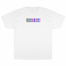 Load image into Gallery viewer, GOAT FAM Logo Box Rainbow Reflective Shirt
